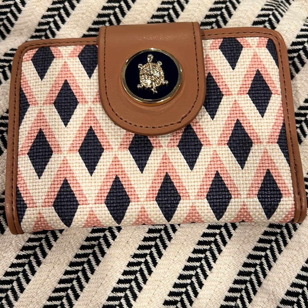 Spartina 447 Barbee Yacht Club Mini Wallet New!